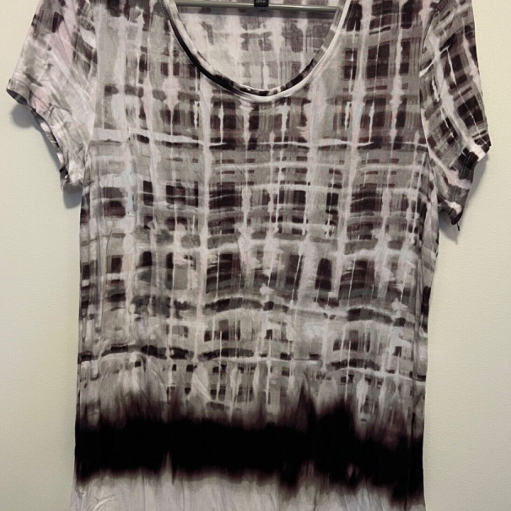 Simply Vera by Vera Wang Women's Tie Dye Shirt - Medium